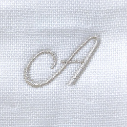 名入れ刺繍Ballantines Script